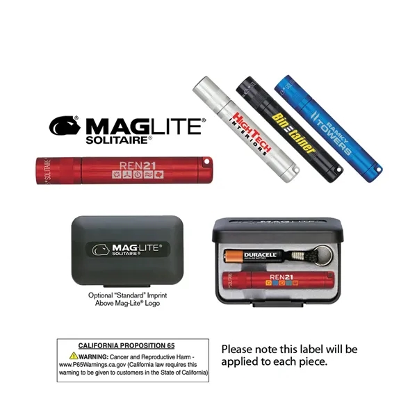 K3A MAGLITE® Solitaire 1AAA, Laser Engraved... from ASI 30270 Aakron Line