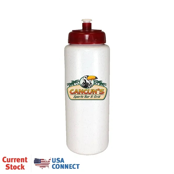 32oz. Sports Bottle w/Push 'n Pull Cap, Full Color Digital... from ASI 30270 Aakron Line