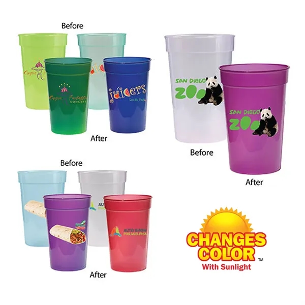 Sun Fun 17 oz. Stadium Cup, Full Color Digital... from ASI 30270 Aakron Line