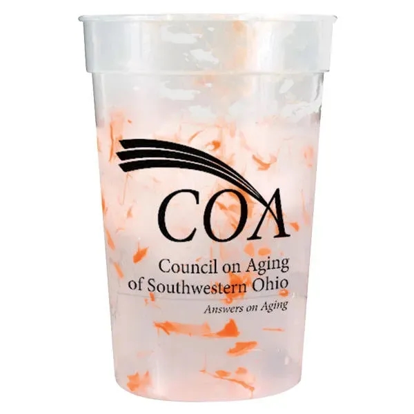Mood™ 17 oz. Confetti Stadium Cup... from ASI 30270 Aakron Line