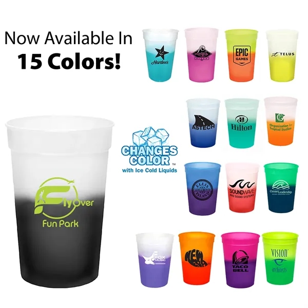 Mood™ 12 oz. Stadium Cup... from ASI 30270 Aakron Line