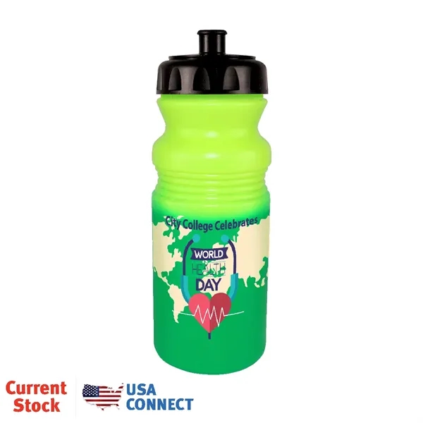 Mood™ 20 oz. Cycle Bottle, Push and Pull Cap, Full Color... from ASI 30270 Aakron Line