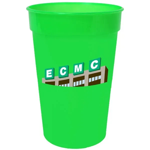 17 oz. Smooth Stadium Cup, Full Color Digital... from ASI 30270 Aakron Line