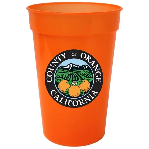 17 oz. Smooth Stadium Cup, Full Color Digital... from ASI 30270 Aakron Line