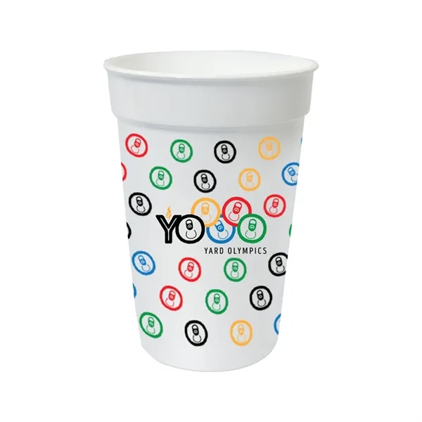 17 oz. Smooth Stadium Cup, Full Color Digital... from ASI 30270 Aakron Line