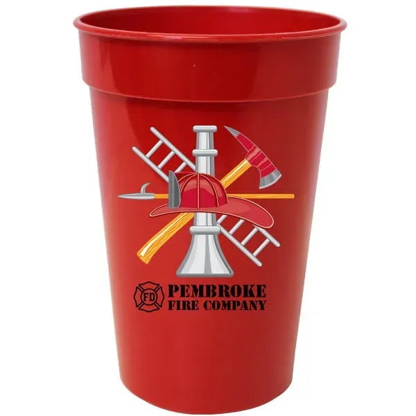 17 oz. Smooth Stadium Cup, Full Color Digital... from ASI 30270 Aakron Line