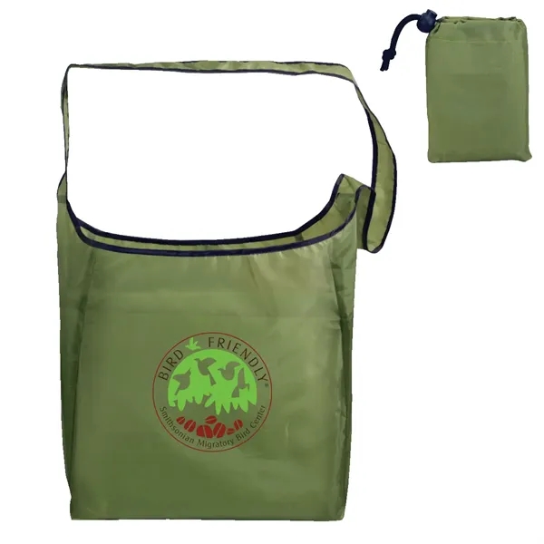 RPET Fold-Away Sling Bag, Full Color Digital... from ASI 30270 Aakron Line