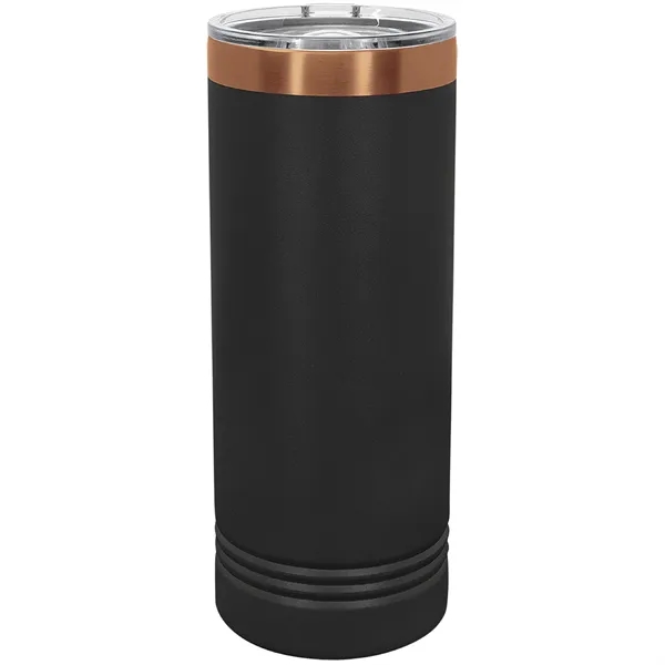 Polar Camel stainless steel 22-ounce insulated ION-Plated tumbler with sliding lid.... from ASI 74601 Calico