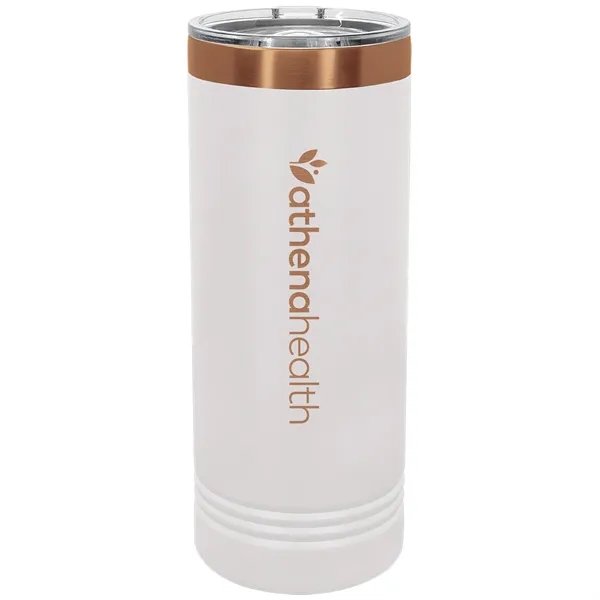 Polar Camel stainless steel 22-ounce insulated ION-Plated tumbler with sliding lid.... from ASI 74601 Calico