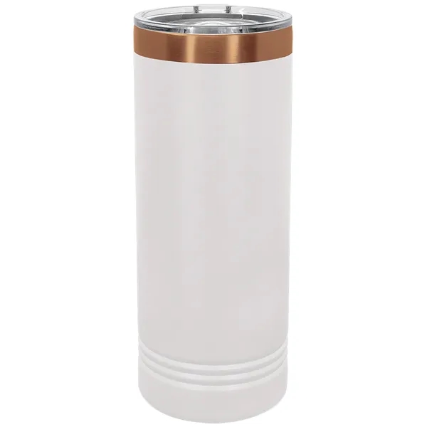 Polar Camel stainless steel 22-ounce insulated ION-Plated tumbler with sliding lid.... from ASI 74601 Calico