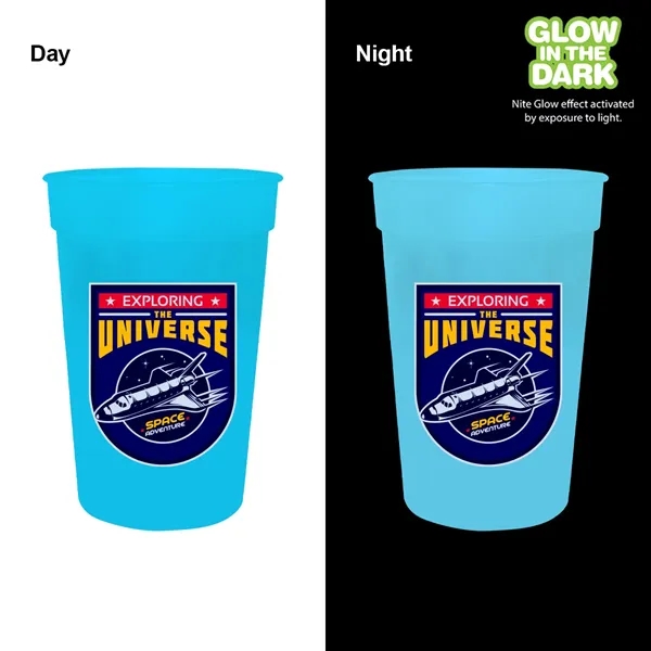 17 Oz. Nite Glow Stadium Cup, Full Color Digital... from ASI 30270 Aakron Line