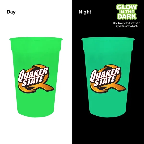 17 Oz. Nite Glow Stadium Cup, Full Color Digital... from ASI 30270 Aakron Line