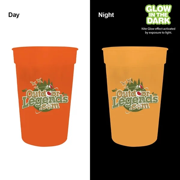 17 Oz. Nite Glow Stadium Cup, Full Color Digital... from ASI 30270 Aakron Line