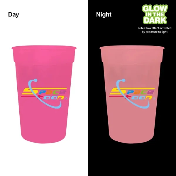 17 Oz. Nite Glow Stadium Cup, Full Color Digital... from ASI 30270 Aakron Line