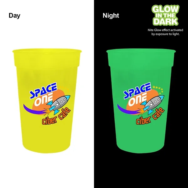 17 Oz. Nite Glow Stadium Cup, Full Color Digital... from ASI 30270 Aakron Line