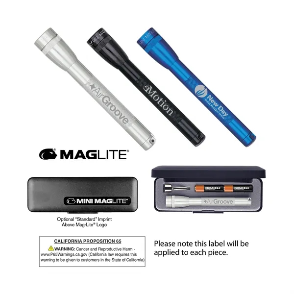 M3A Mini MAGLITE® 2AAA, Laser Engraved... from ASI 30270 Aakron Line
