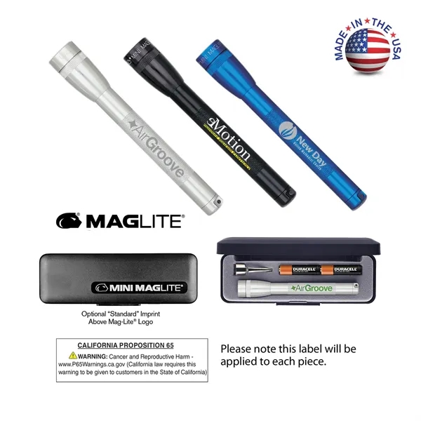 M3A Mini MAGLITE® 2AAA, Laser Engraved... from ASI 30270 Aakron Line