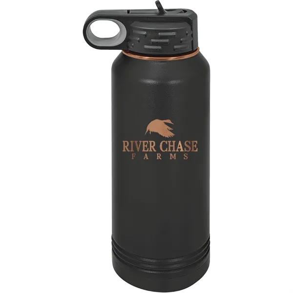 Polar Camel 32 ounce insulated ION-plated stainless steel water bottle with... from ASI 74601 Calico