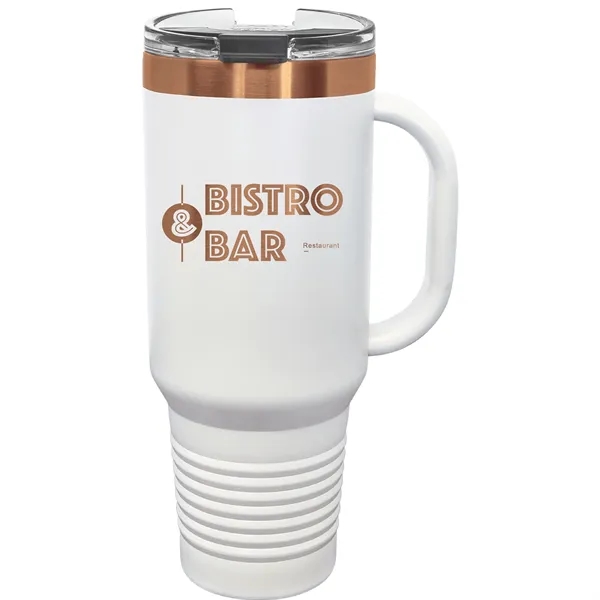 Polar Camel insulated ion plated stainless steel 40 ounce travel mug... from ASI 74601 Calico