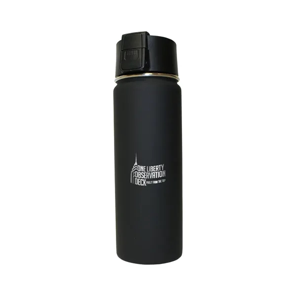 Halcyon® 20 oz. Sport Bottle w/ Push Button Lid, Laser Engr... from ASI 30270 Aakron Line