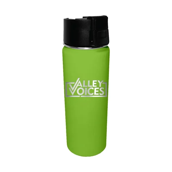 Halcyon® 20 oz. Sport Bottle w/ Push Button Lid, Laser Engr... from ASI 30270 Aakron Line