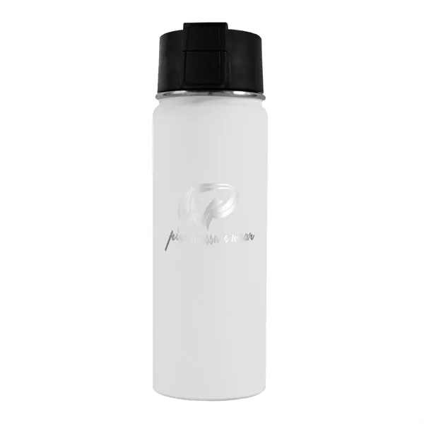 Halcyon® 20 oz. Sport Bottle w/ Push Button Lid, Laser Engr... from ASI 30270 Aakron Line