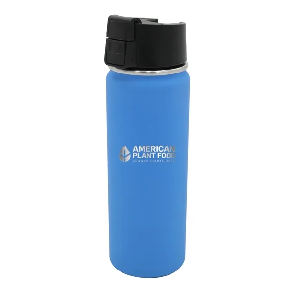 Halcyon® 20 oz. Sport Bottle w/ Push Button Lid, Laser Engr... from ASI 30270 Aakron Line