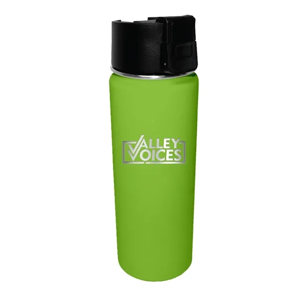 Halcyon® 20 oz. Sport Bottle w/ Push Button Lid, Laser Engr... from ASI 30270 Aakron Line