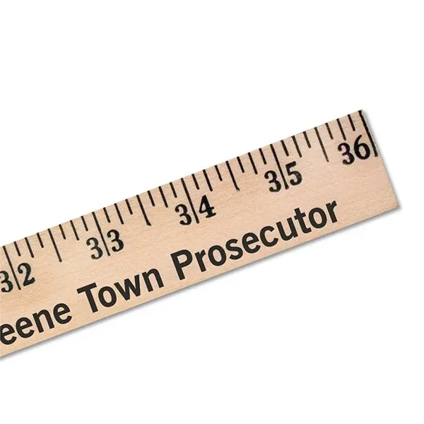 Best Selling Yardsticks  - Clear Lacquer Finish... from ASI 30270 Aakron Line