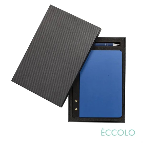 Eccolo® Ultra Flexi Journal/Kurt Pen/Stylus Gift Set - (M) 6"x 8.25"... from ASI 84592 St Regis Group
