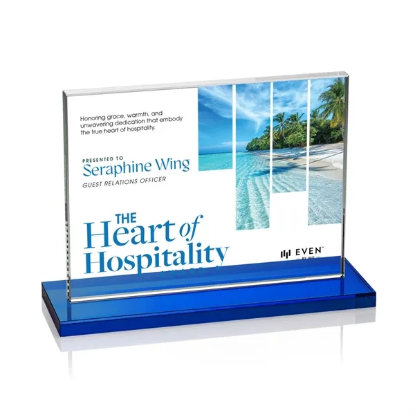 The Emperor VividPrint™ Award is a simple yet elegant 0.5" thick... from ASI 84592 St Regis Group / St Regis