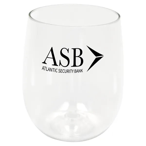 12 oz. Plastic Stemless Wine Glass... from ASI 30270 Aakron Line