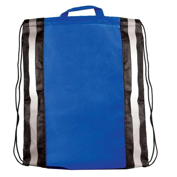 Blank, NW Reflective Drawstring Backpack... from ASI 30270 Aakron Line