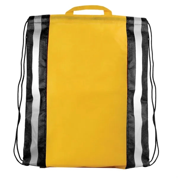 Blank, NW Reflective Drawstring Backpack... from ASI 30270 Aakron Line