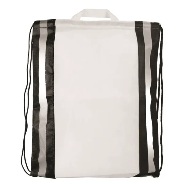 Blank, NW Reflective Drawstring Backpack... from ASI 30270 Aakron Line