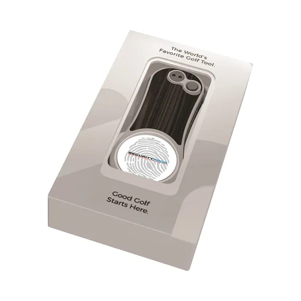 Pitchfix Hybrid Golf Divot Repair tool with textured grip, club rest,... from ASI 52263 EMT