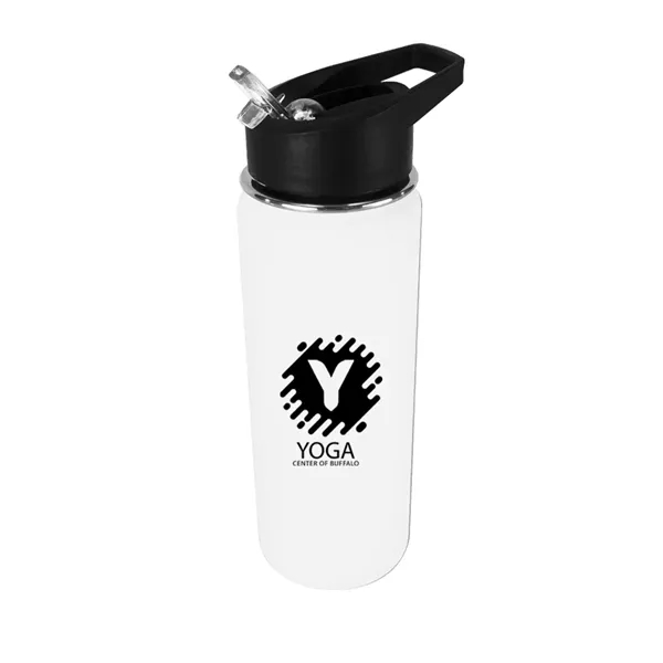 Halcyon® 20 oz. Sports Bottle with Flip Straw Lid... from ASI 30270 Aakron Line