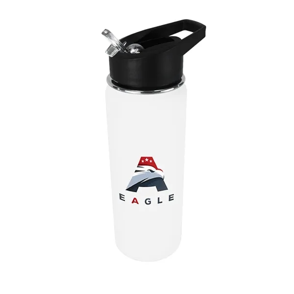 Halcyon® 20 oz. Sports Bottle with Flip Straw Lid, Full Col... from ASI 30270 Aakron Line