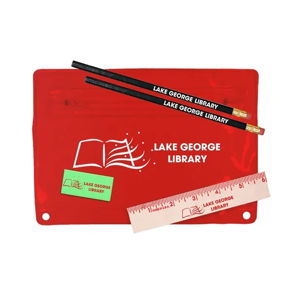 Premium Transparent School Kit... from ASI 30270 Aakron Line