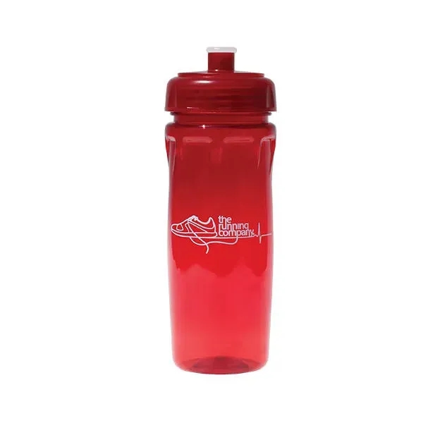 18 oz. Poly-Saver PET Bottle with Push 'n Pull Cap... from ASI 30270 Aakron Line