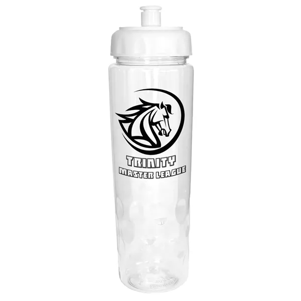 24 oz. Poly-Saver PET Bottle with Push 'n Pull Cap... from ASI 30270 Aakron Line