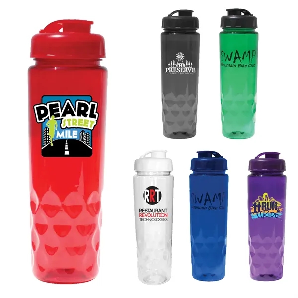 24 oz. Poly-Saver PET Bottle with Flip Top Cap... from ASI 30270 Aakron Line