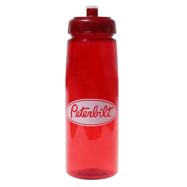 30 oz. Poly-Saver PET Bottle with Push 'n Pull Cap... from ASI 30270 Aakron Line