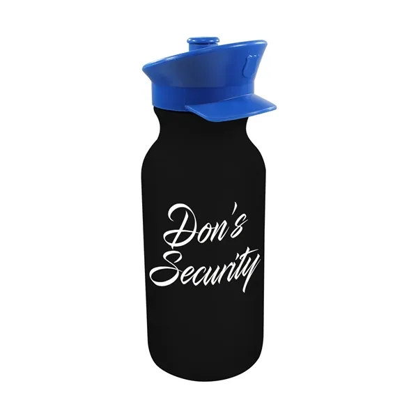 20 oz. Value Cycle Bottle with Police Hat Push 'n Pull... from ASI 30270 Aakron Line