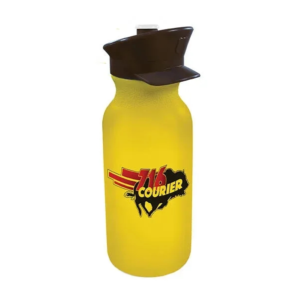 20 oz. Value Cycle Bottle with Police Hat Push 'n Pull... from ASI 30270 Aakron Line