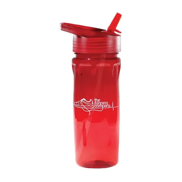 18 oz. Poly-Saver PET Bottle with Straw Cap... from ASI 30270 Aakron Line