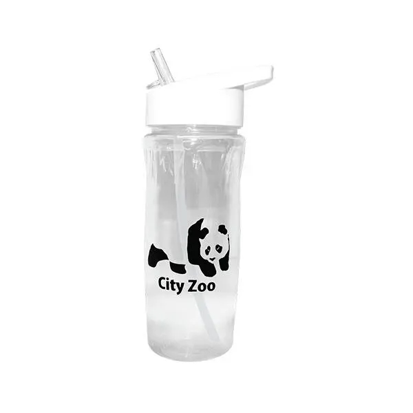 18 oz. Poly-Saver PET Bottle with Straw Cap... from ASI 30270 Aakron Line