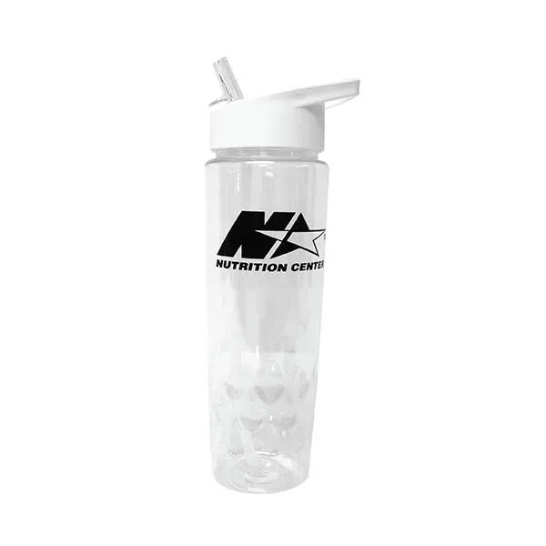 24 oz. Poly-Saver PET Bottle with Straw Cap... from ASI 30270 Aakron Line