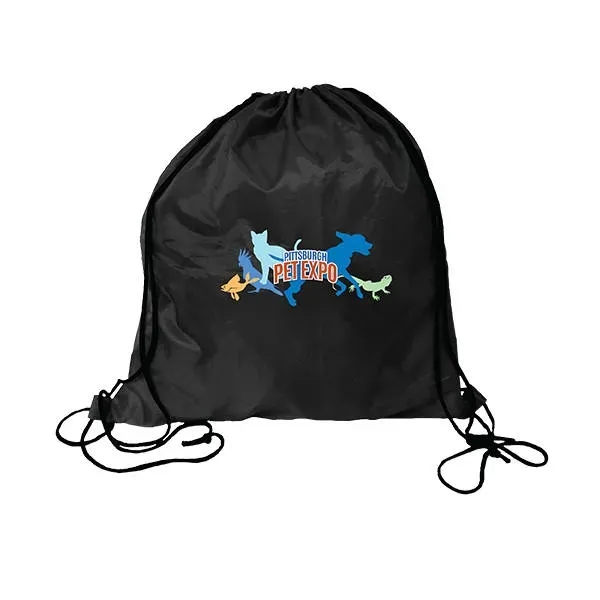 RPET Drawstring Backpack, Full Color Digital... from ASI 30270 Aakron Line