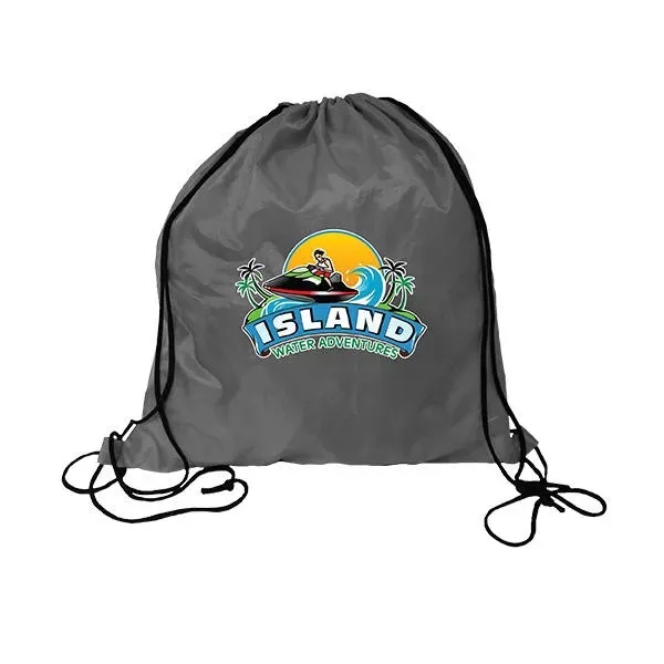 RPET Drawstring Backpack, Full Color Digital... from ASI 30270 Aakron Line